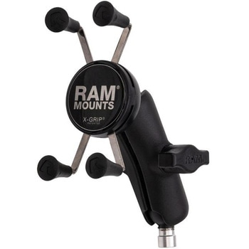 ジムニー専用スマートフォンホルダー Xグリップ(S)&M8ボルトベースセット(標準アーム) 1インチボール ラムマウント