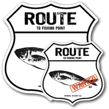 FISHINGステッカー ゼネラルステッカー