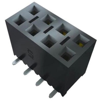 基板接続用ソケット 8 極 2.54mm 2 列 表面実装 1袋 2個入 - SAMTEC