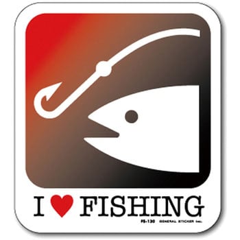 FS-130 FISHING�X�e�b�J�[ �[�l�����X�e�b�J�[ �ϐ����^�C�v �������e�A�C���u2  1�� FS-130 66081767