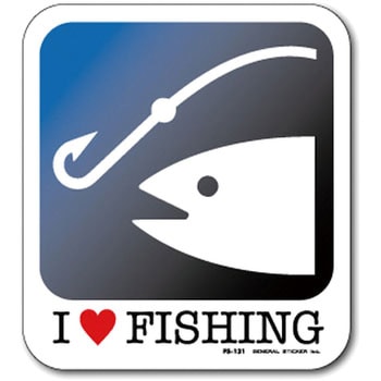 FS-131 FISHING�X�e�b�J�[ �[�l�����X�e�b�J�[ �ϐ����^�C�v �������e�A�C���u3  1�� FS-131 66081776