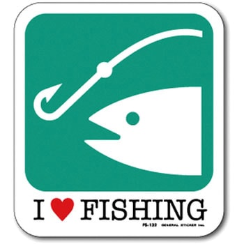 FS-132 FISHING�X�e�b�J�[ �[�l�����X�e�b�J�[ �ϐ����^�C�v �������e�A�C���u4  1�� FS-132 66081785