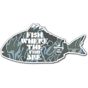 FS-139 FISHING�X�e�b�J�[ �[�l�����X�e�b�J�[ �ϐ����^�C�v �������e�J��FISH6  1�� FS-139 66081855