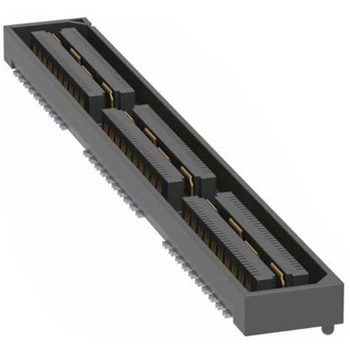 基板接続用ソケット 120 極 0.55mm 2 列 スルーホール SAMTEC