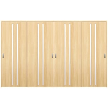 4本引き戸セット・S2ドアタイプ ハイテクウッドプラス