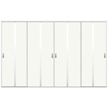 4本引き戸セット・MOドアタイプ ハイテクウッドプラス