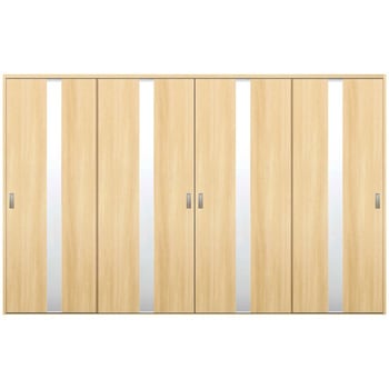 4本引き戸セット・MMドアタイプ ハイテクウッドプラス