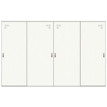 4本引き戸セット・MJドアタイプ ハイテクウッドプラス