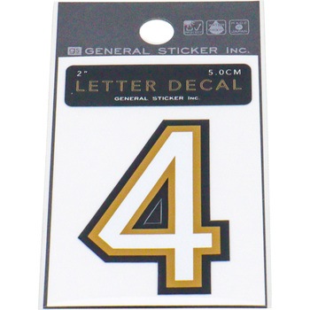LETTER DECALステッカー ゼネラルステッカー