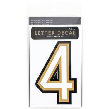 LETTER DECALステッカー ゼネラルステッカー