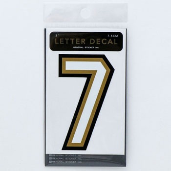 LETTER DECALステッカー ゼネラルステッカー