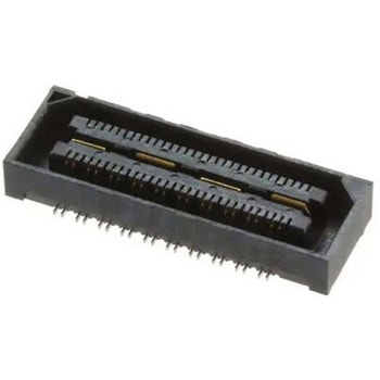基板接続用ソケット 40 極 0.55mm 2 列 スルーホール SAMTEC