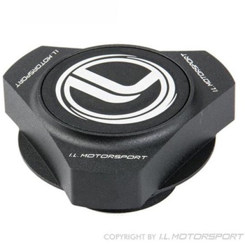 オイルフィラーキャップ ブラック アイエルモータースポーツ