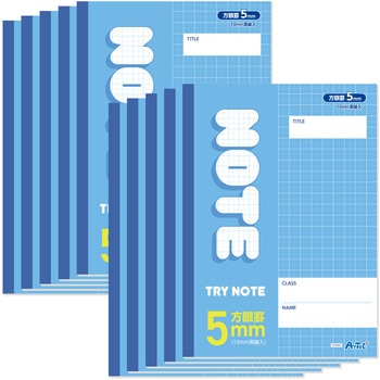 5mm方眼ノート (B5)32枚 アーテック[学校教材・教育玩具]