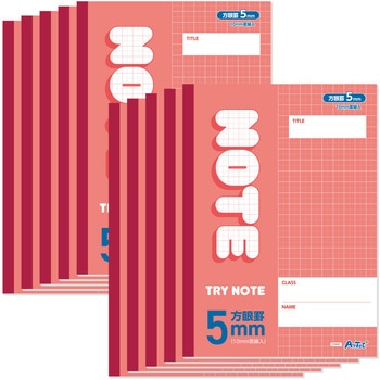 5mm方眼ノート (B5)  32枚 アーテック[学校教材・教育玩具]