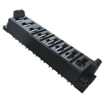 基板接続用ソケット 8 極 5mm 1 列 スルーホール 1セット 50個入 SAMTEC