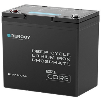 Core 12V 100Ah シリーズ Mini リン酸鉄リチウムイオンバッテリー RENOGY JAPAN