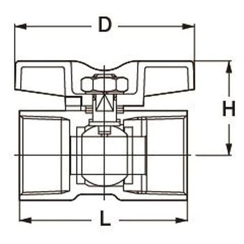 Tボール弁(RoHS指令適合) KITZ(キッツ)