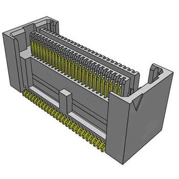 基板接続用ピンヘッダ 52極 0.64mm 2列 SAMTEC