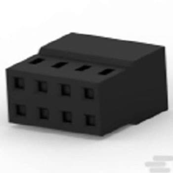 基板用コネクタハウジング 8極 ピッチ：2mm 2列 1箱 250個入 TE Connectivity Japan(旧:TYCOELECTRONICS(タイコエレクトロニクス))