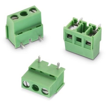 基板用端子台 2168シリーズ 10mmピッチ 1列 2極 緑 1袋 5個入 - WURTH ELEKTRONIK