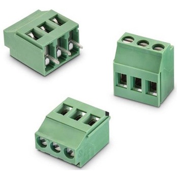 基板用端子台 2365シリーズ 5.08mmピッチ 1列 2極 緑 1袋 50個入 WURTH ELEKTRONIK