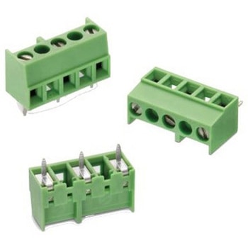 基板用端子台 2432シリーズ 7mmピッチ 1列 10極 緑 WURTH ELEKTRONIK