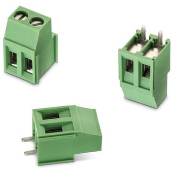 基板用端子台 2527シリーズ 5mmピッチ 1列 2極 緑 1袋 200個入 WURTH ELEKTRONIK