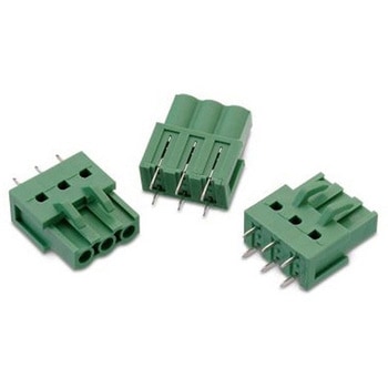 基板用端子台 3075シリーズ 5.08mmピッチ 1列 2極 緑 1袋 250個入 WURTH ELEKTRONIK
