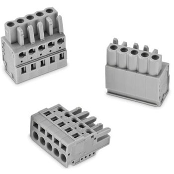 基板用端子台 369Bシリーズ 5mmピッチ 1列 3極 グレー 1箱 80個入 WURTH ELEKTRONIK