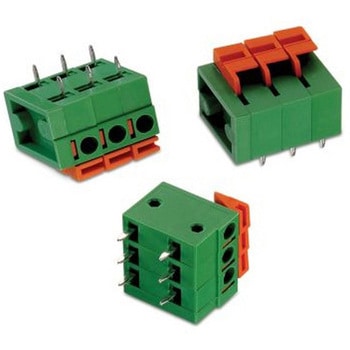 基板用端子台 401Bシリーズ 5mmピッチ 1列 8極 緑 1袋 2個入 WURTH ELEKTRONIK