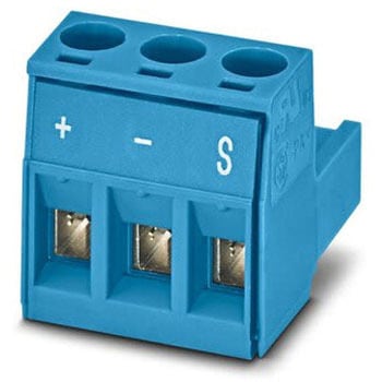 基板用端子台 5.08mmピッチ 1列 3極 1袋 100個入 - フエニックス・コンタクト