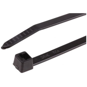 結束バンド 200mm x 4.6 mm 黒 ナイロン 66 1袋 100個入 ヘラマンタイトン(タイトン)