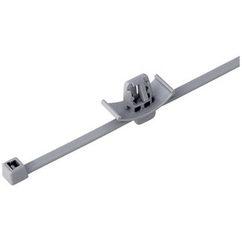 結束バンド 202mm x 4.6 mm グレー ポリアミド 1袋 500個入 ヘラマンタイトン(タイトン)