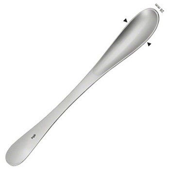 血液用スコップ コッヘル スコップ型 22cm ビー・ブラウンエースクラップ