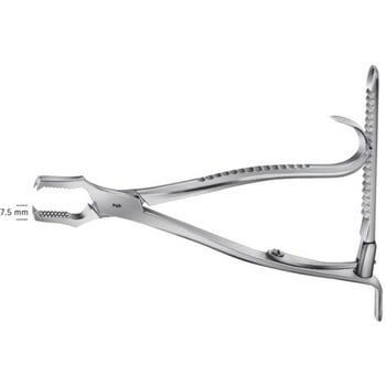 骨把持鉗子 ミニ・カーン 7.5mm 155mm ビー・ブラウンエースクラップ