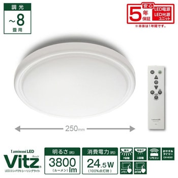 VZ25-A08DX �V�[�����O���C�g �����R���t Luminous(���~�i�X) Ra80 �K�p����8���p   VZ25-A08DX 66112877