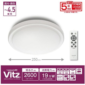 VZ25-A45DS �V�[�����O���C�g �����R���t Luminous(���~�i�X) Ra80 �K�p����4.5���p   VZ25-A45DS 66112911