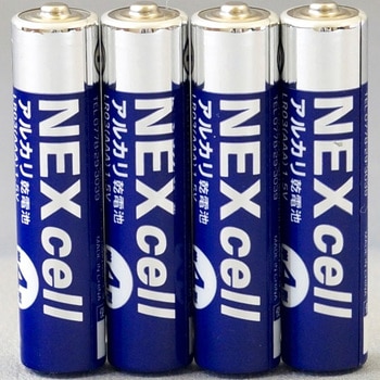 アルカリ電池 単4 400個 1セット(400本) NEXcell 【通販モノタロウ】