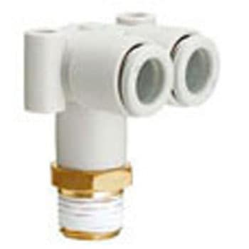 ブランチエルボユニオン KQ2LU (シール剤付) ミリサイズ SMC