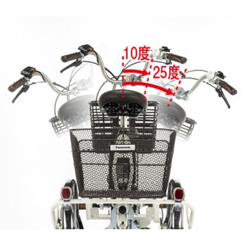 防災サイクル ビビライフ 前18型/後16型 電動アシスト三輪自転車 ノンパンク仕様(後輪のみ) 2026モデル【完成組立品】 Panasonic(パナソニック)