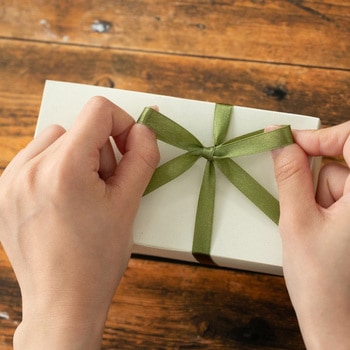 サテンリボン10mm HEADS(ヘッズ)