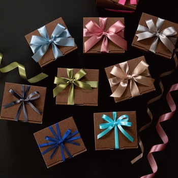 サテンリボン10mm HEADS(ヘッズ)