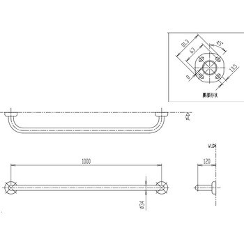 多用途用手すり(I型)ステンレスタイプ INAX(LIXIL)