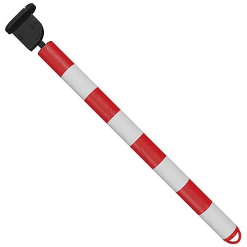 接触防止ポール 折りたたみ式 ユニット