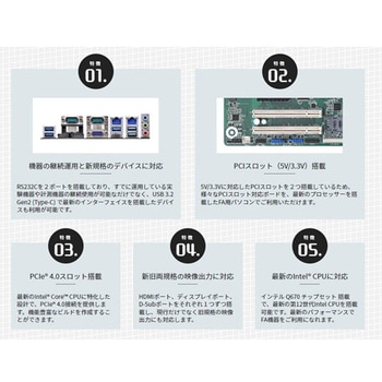産業用コンピューター ミドルタワータイプ アプライド