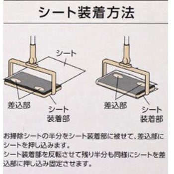 無駄なく使えるフロアモップ インダストリーコーワ