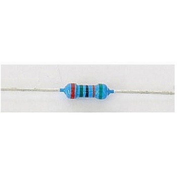 小型1/2W精密金皮抵抗 750Ω 紫緑黒黒緑 LINKMAN