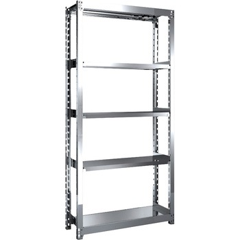 SM2型 ステンレス棚 200kgタイプ 高さ1500mm 単体型 TRUSCO