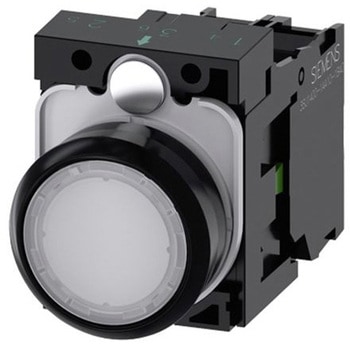 照光式押しボタンスイッチ 3SU1106シリーズ 白 SIEMENS
